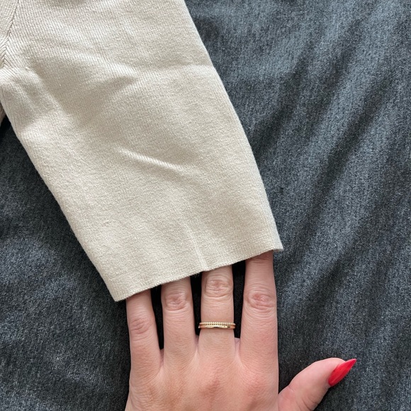 OAK + FORT Cropped Mockneck Sweater - Picture 7 of 7